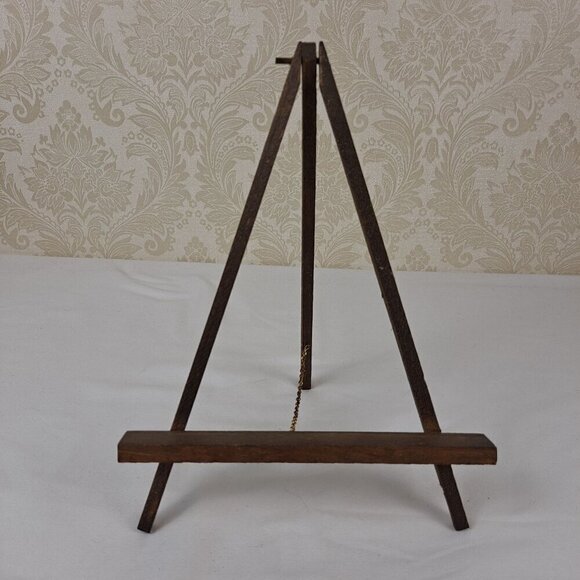 Birds in Flight, Copper on Wood with Wooden Easel or Wall Hanging Vintage - Picture 11 of 14